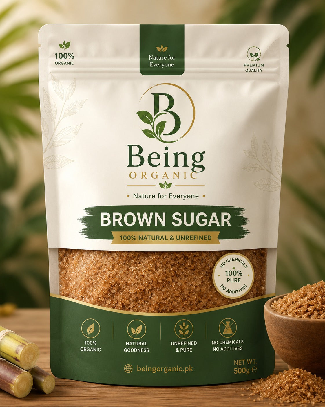 Being Organic Brown Sugar – 500g