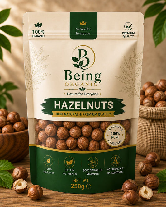 Being Organic Hazelnuts