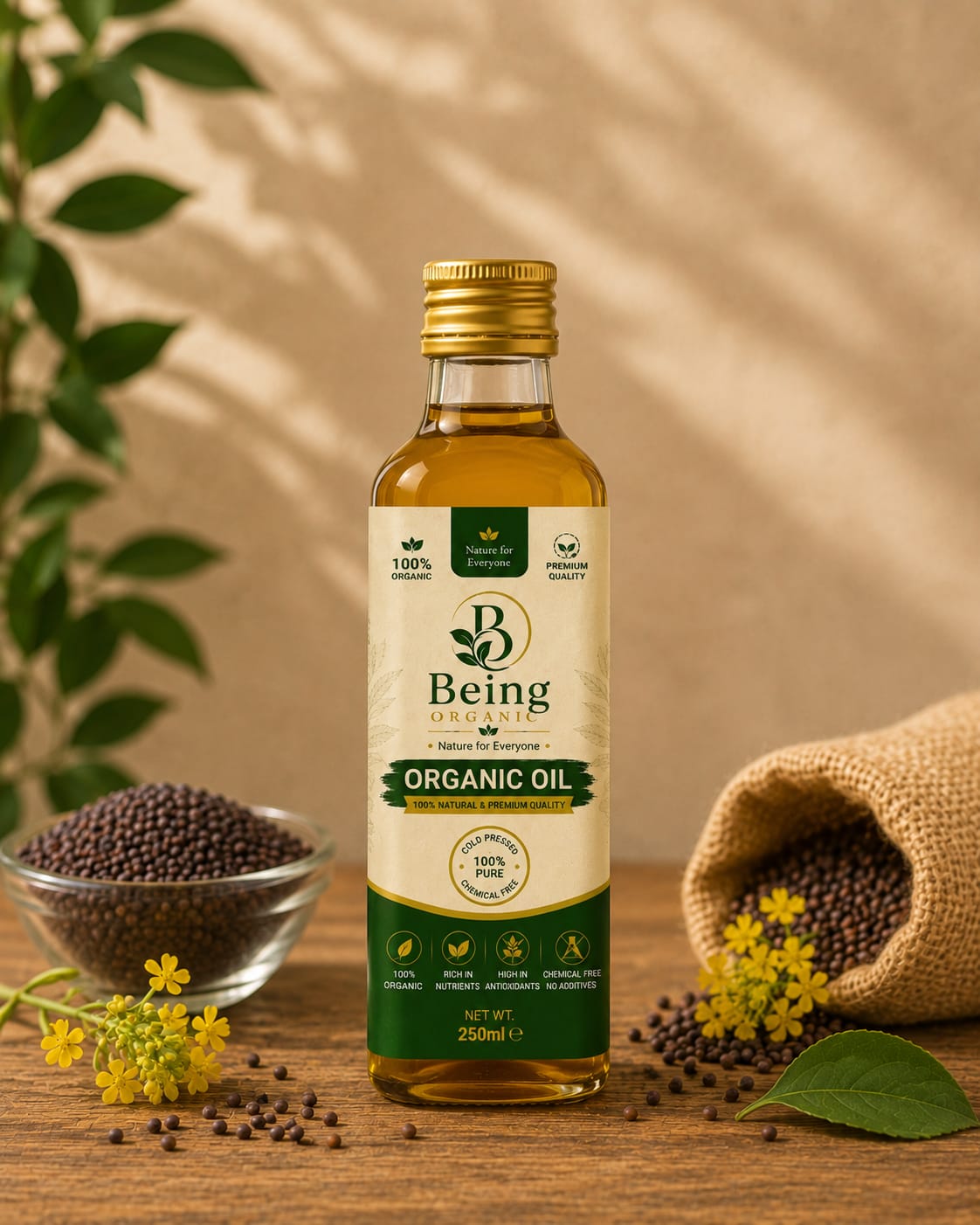 Organic Mustard Oil
